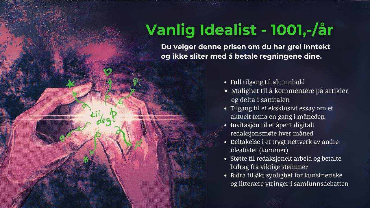 Gavekort Idealist årsabonnement